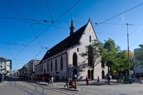 Die St.Clarakirche am Claraplatz